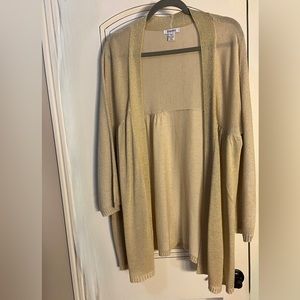 Hampshire Studio. Golden Cardigan. 3X.